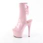 Preview: ADORE-1018 Pleaser high heels platform open toe ankle boot baby pink patent