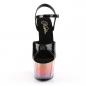 Preview: ADORE-709SRS Pleaser High Heels ankle strap sandal clear neon multicolor