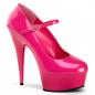 Preview: DELIGHT-687 Pleaser High Heels platform mary jane pump hot pink patent