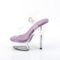 Preview: KISS-208 Pleaser vehan ladys high heels platform sandal clear lavender
