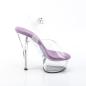 Preview: KISS-208 Pleaser vehan ladys high heels platform sandal clear lavender