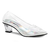 CRYSTAL-103 Funtasma woman crystal fantasy shoes clear lucite