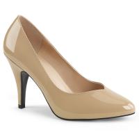DREAM-420 Pleaser Pink Label high heels classic pump cream patent