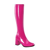 GOGO-300 Funtasma boots stretch hotpink patent