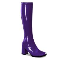 GOGO-300 Funtasma boots stretch purple patent