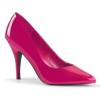 VANITY-420 Pleaser vegane Damen High-Heels Stilettoabsatz Pumps hotpink Lack