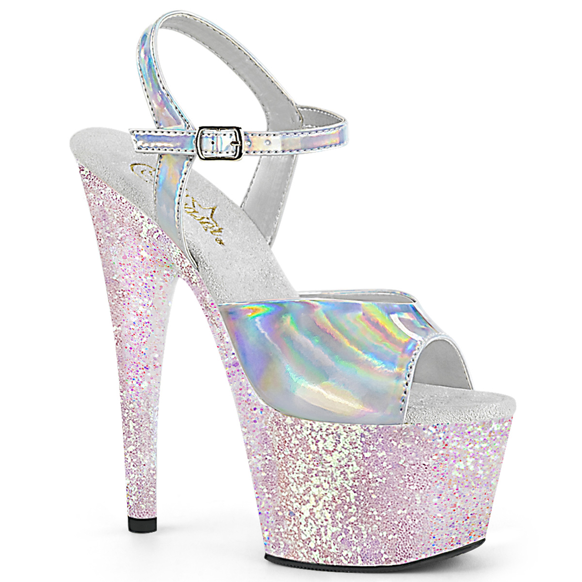 schuh glitter heels