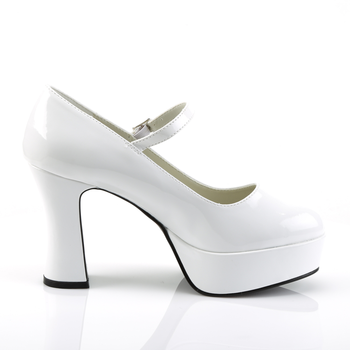 MARYJANE-50 Funtasma high heels platform pump white patent - Schuh ...