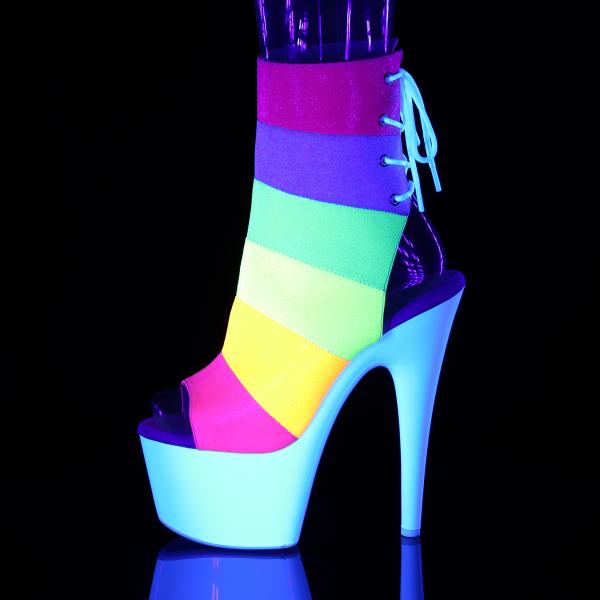 high heels neon