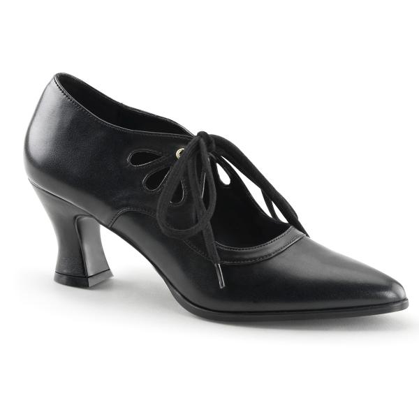 VICTORIAN-03 Funtasma Mary Jane Pump black vegan leather