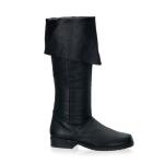 MAVERICK-8812 Funtasma Männer Herren Stiefel schwarz Echt Leder Piraten Glockenschaft